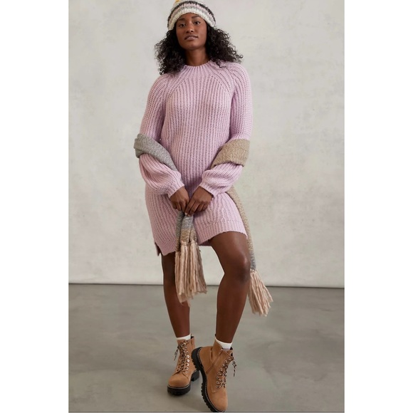 Anthropologie Allison Melia Sweater Tunic Dress - Picture 4 of 11